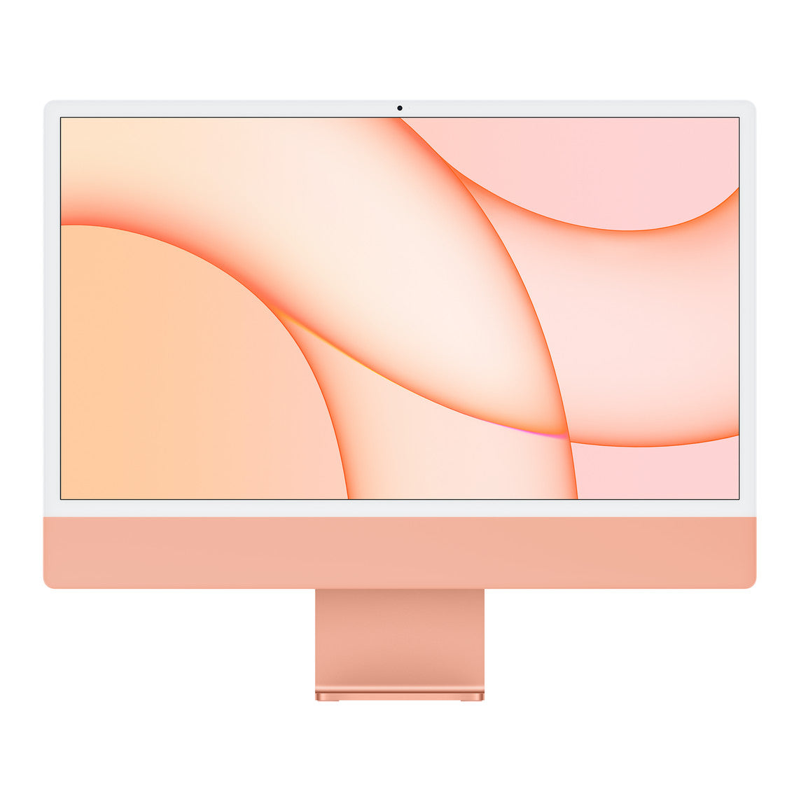 2021 IMac 24″ 4.5K True Tone Retina Apple M1 256GB SSD 8GB RAM Mac OS Ventura Orange (Open Box)New Boxed