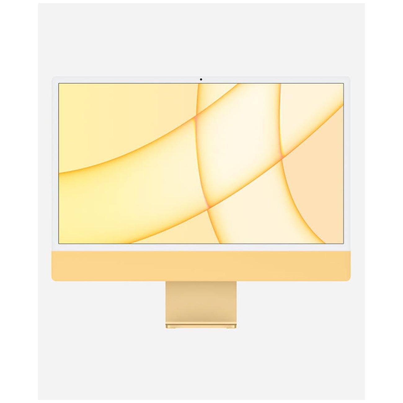 2021 IMac 24″ 4.5K True Tone Retina Apple M1 256GB SSD 8GB RAM Mac OS Ventura Yellow (Open Box) New Boxed